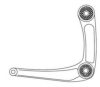FRAP 4561 Track Control Arm